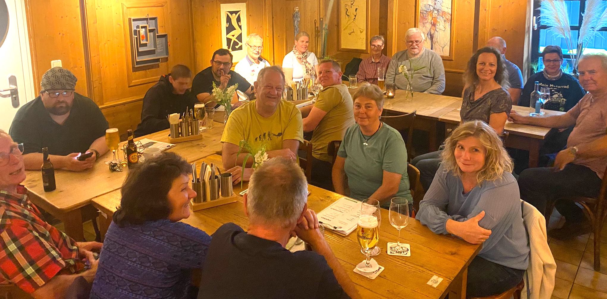 Erster Treff zum Taucher-Stammtisch am 3. Juni
